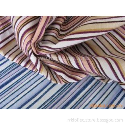100% Cotton Yarn Dyed Fabric , Stable Quality Plain Weave C
